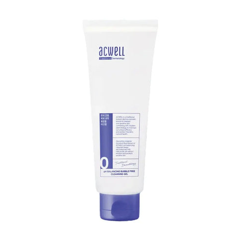 Maigs gēls mazgāšanai un dekoratīvās kosmētikas noņemšanai ACWELL pH Balancing Bubble Free Cleansing Gel  Acwell   