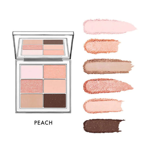 Acu ēnu palete AMUSE Eye Vegan Sheer Palette  Amuse #03 SHEER PEACH  