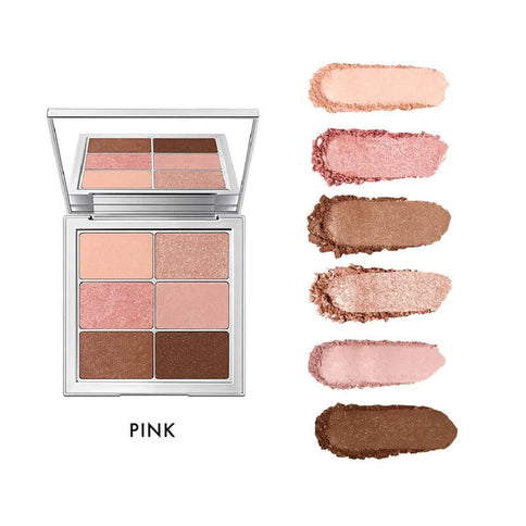 Acu ēnu palete AMUSE Eye Vegan Sheer Palette  Amuse #02 SHEER PINK  