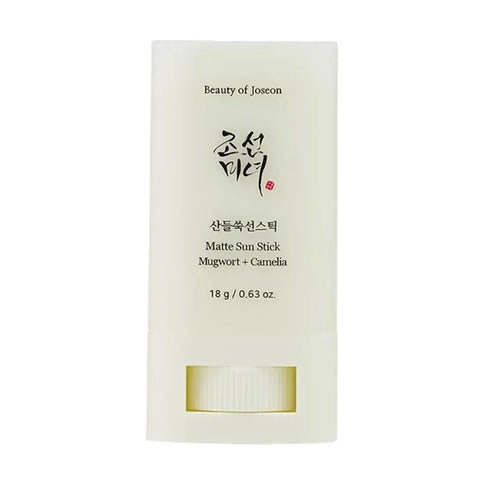 Saules aizsargzīmulis ar vībotni un kamēliju Beauty of Joseon Matte Sun Stick: Mugwort + Camilia  Beauty of Joseon 18 g.  