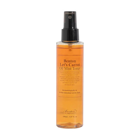 Divu tekstūru toniks ar burkānu eļļu Benton Let's Carrot Oil Toner  Benton 150 ml.  