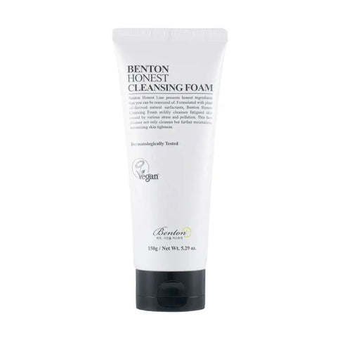 Hipoalerģiskas putiņas sejas ādas attīrīšanai Benton Honest Cleansing Foam  Benton   