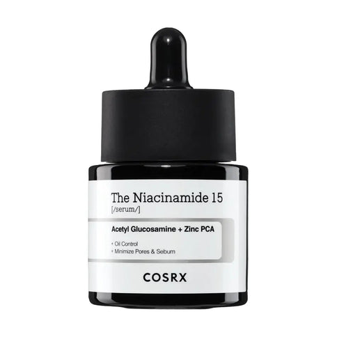 Sebumu regulējošs serums aknes novēršanai ar 15% niacinamīdu COSRX The Niacinamide 15 Serum  Cosrx 20 ml.  