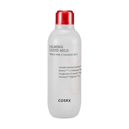 Gaisīgs un nomierinošs fluīds problemātiskai ādai COSRX AC Collection Calming Liquid Mild  Cosrx 125 ml.  