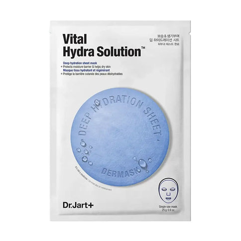 Auduma maska intensīvai ādas mitrināšanai Dr.Jart+ Vital Hydra Solution Masks Dr. Jart+ 1 pcs.  