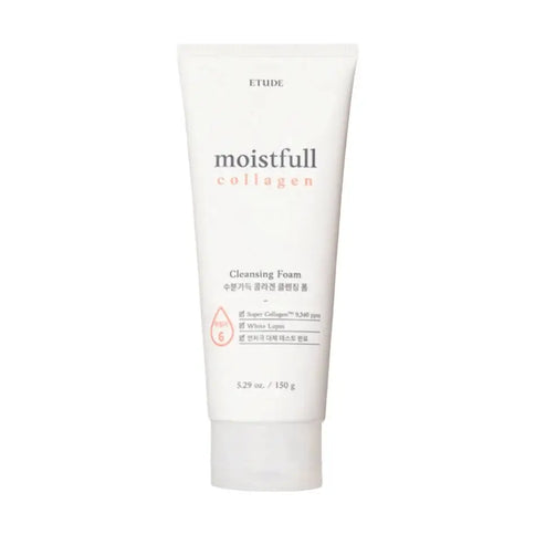 Mitrinošas putiņas ar kolagēnu Etude Moistfull Collagen Cleansing Foam  Etude House 150 g.  