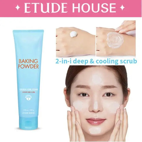 Skrubis sejai ar sodu Etude House Baking Powder Crunch Pore Scrub  Etude House   