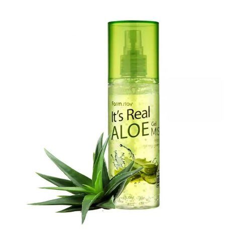 Gēls-mists sejas ādai ar alveju FarmStay It's Real Aloe Gel Mist  Farmstay   