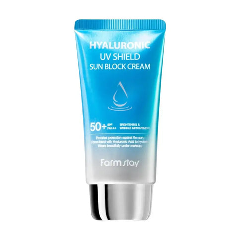 Saules aizsargkrēms ar hialuronskābi Farmstay Hyaluronic UV Shield Sun Block Cream  Farmstay   