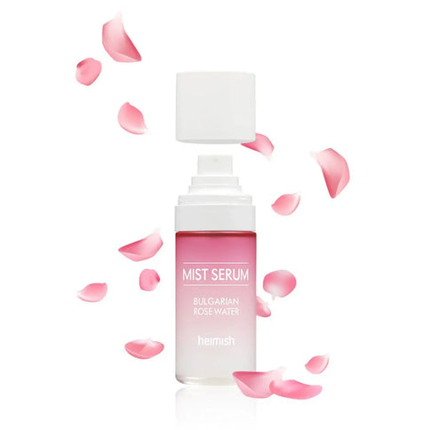 Mitrinošs izsmidzināmais līdzeklis-serums sejai ar Bulgāru rozes ekstraktu Heimish Bulgarian Rose Water Mist Serum  Heimish   