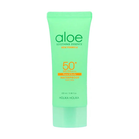 Ūdensnoturīgs saules aizsargkrēms ar alveju Holika Holika Aloe Waterproof Sun Cream SPF 50+ PA ++++  Holika Holika 100 ml.  