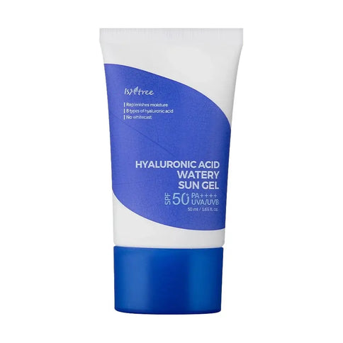 Mitrinošs saules aizsarggels ar hialuronskābi ISNTREE Hyaluronic Acid Watery Sun Gel  IsNtree 50 ml.  