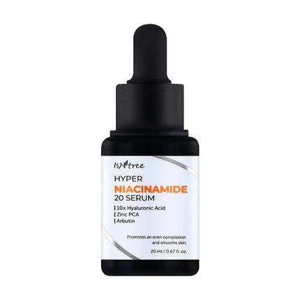 Izlīdzinošs multi serums ar niacinamīdu IsNtree Hyper Niacinamide 20 Serum  IsNtree 20 ml.  