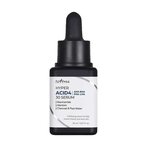 Serums-pīlings ar skābju kompleksu Isntree Hyper Acid 4 AHA BHA PHA LHA 30 Serum  IsNtree 20 ml.  