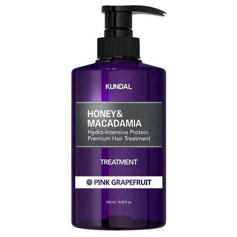 KUNDAL Honey & Macadamia Treatment Pink Grapefruit - Matu Kopšanas Līdzeklis ar Rozā Greipfrūta Aromātu  Kundal   