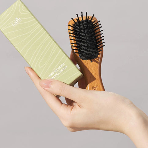 Koka ķemme priekš matiem Lador Mini Wood Paddle Brush  Lador   