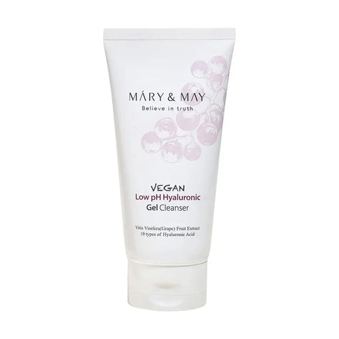 Gels sejas mazgāšanai Mary&May Vegan Low pH Hyaluronic Gel to Foam Cleanser  MARY&MAY 150 ml.  