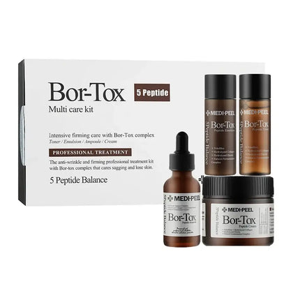 Liftinga līdzekļu ar botoksa efektu komplekts Medi-Peel Peptide-Tox 5 Peptide Bor Multi Care Kit Komplekti Medi-Peel   