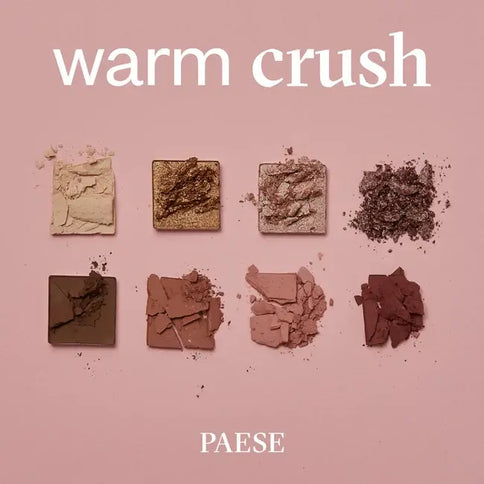 Acu ēnu palete Paese Warm Crush Eyeshadow Palette  PAESE   