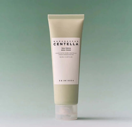 Antibakteriālas putiņas sejas mazgāšanai SKIN1004 Madagascar Centella Tea-Trica BHA Foam  Skin1004   