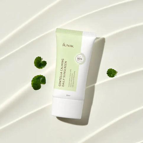 Nomierinošs saules aizsargkrēms ar Āzijas centellu iUNIK Centella Calming Daily Sunscreen  iUNIK   