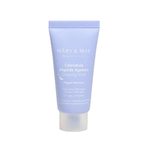 Mary&May Calendula Peptide Ageless Sleeping Mask - kliņģerītes un peptīdu pretvecuma miega maska  MARY&MAY 30 g.  