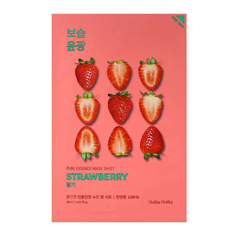 Auduma maskas Holika Holika Pure Essence Mask Sheet  Holika Holika Strawberry  