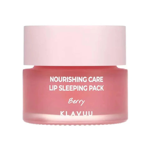 Mitrinoša nakts maska lūpām KLAVUU Nourishing Care Lip Sleeping Pack  KLAVUU Berry 20g.  