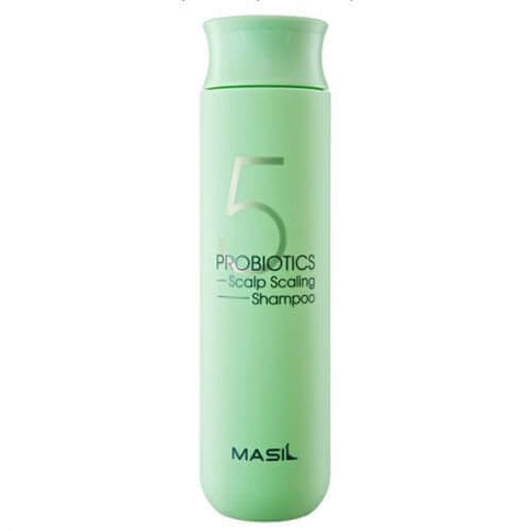 Dziļi attīrošs šampūns ar probiotiķiem Masil 5 Probiotics Scalp Scaling Shampoo  Masil 300 ml.  