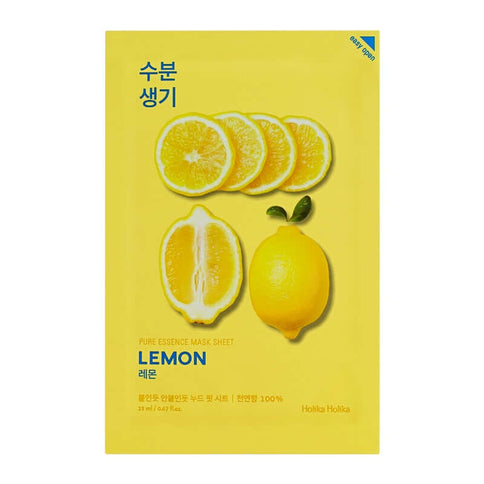 Auduma maskas Holika Holika Pure Essence Mask Sheet  Holika Holika Lemon  